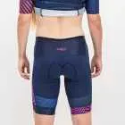 Ladies Prismatic Trine Shorts. Designed and manufactured by Enjoy cycling apparel.