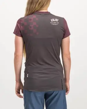 Ladies Bunk Reptilia Enduro Short Sleeve. Designed and manufactured by Enjoy cycling apparel.