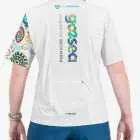 Back view of the Enjoy women's trail tee in the 2026 Go2Sea design made by Enjoy.cc