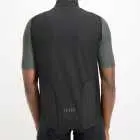 Mens Semester Black coloured Winter Gilet. Designed and manufactured by Enjoy cycling apparel.