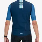 Back view of the 2024 Great Zuurberg Trek mens winter cycling gilet made by Enjoy.cc