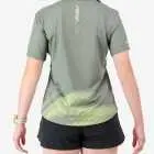 Back view of the Enjoy women's Activ Tee in Green made by Enjoy.cc