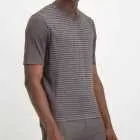 Mens Campus Cool coal coloured Enduro Trail Tee Shirt. Designed and manufactured by Enjoy cycling apparel.