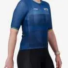 Side view of the Enjoy ProXision womens cycling jersey in the Tygerberg MTB club design by Enjoy.cc
