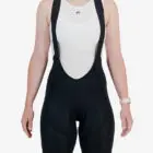 Front view of the 2024 Great Zuurberg Trek ProXision womens cargo bib short made by Enjoy.cc
