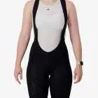 Front view of the Enjoy ProXision womens bib short in the Tygerberg MTB club design made by Enjoy.cc