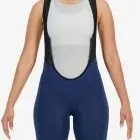 Front view of the mens sleeveless baselayer in the ice blue emotif design made by Enjoy.cc