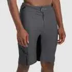Mens grey coloured Reptilia Enduro Trail Shorts. Designed and manufactured by Enjoy cycling apparel.