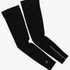 Flat lay of the Enjoy fleeced leg warmer with reflective detailing made by Enjoy.cc