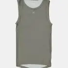 Flat lay view of the mens sleeveless baselayer in the reseda emotif design made by Enjoy.cc
