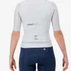 Back view of the Women's ProXision cycling jersey for in an Arctic colour way by enjoy.cc
