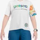 Front view of the Enjoy women's trail tee in the 2026 Go2Sea design made by Enjoy.cc