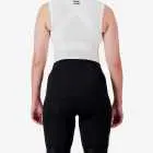 Back view of the Enjoy Dual women's cycle short with reflective detailing made by Enjoy.cc.