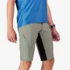 Right Side view of the Enjoy men's Aline Trail Shorts in Olive made by Enjoy.cc