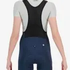 Back view of the mens sleeved baselayer in the ice blue emotif design made by Enjoy.cc