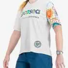Side view of the Enjoy women's trail tee in the 2026 Go2Sea design made by Enjoy.cc