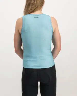 Ladies Semester Ricky Blue Coloured Regulator Vest. Designed and manufactured by Enjoy cycling apparel.