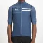 Mens Semester Navy coloured Winter Gilet. Designed and manufactured by Enjoy cycling apparel.