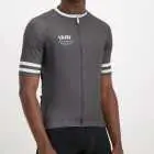 Mens Semester Cool coal coloured Supremium Cycle Top. Designed and manufactured by Enjoy cycling apparel.