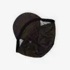Flatlay back view of a DriFit unisex casquette in peat colour Warp design made by enjoy.cc
