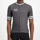 Mens Semester Cool coal coloured Supremium Cycle Top. Designed and manufactured by Enjoy cycling apparel.