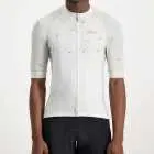 Mens Bad Student white coloured ProXision Cycle Top. Designed and manufactured by Enjoy cycling apparel.