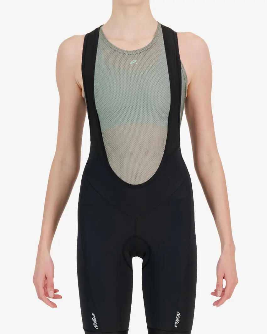 Front view of the mens sleeveless baselayer in the reseda emotif design made by Enjoy.cc