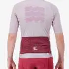 Back view of the Mens Supremium cycling jersey for in sand colour way by enjoy.cc