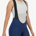 Side view of the mens sleeveless baselayer in the ice blue emotif design made by Enjoy.cc