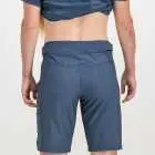 Ladies Navy Coloured Reptilia Trail Short. Designed and manufactured by Enjoy cycling apparel.