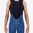 Front view of the Enjoy men's fleeced base layer in black with vinyl detailing made by Enjoy.cc