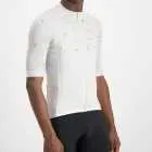 Mens Bad Student white coloured ProXision Cycle Top. Designed and manufactured by Enjoy cycling apparel.