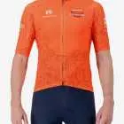 Front view of the Mens Supremium cycling jersey for the Weekend Warrior MTB stage race.