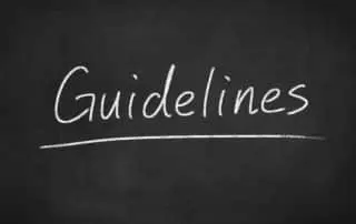 Pennsylvania Sentencing Guidelines concept word on a chalkboard background