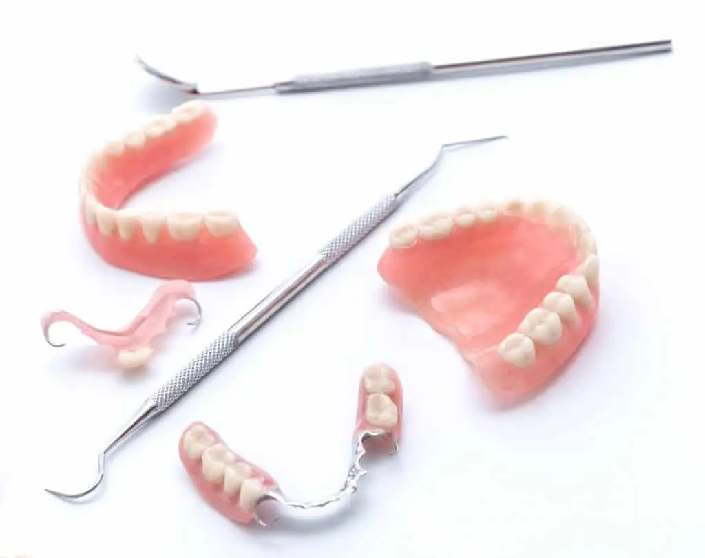 Image of full and partial dentures in Greenwood Village
