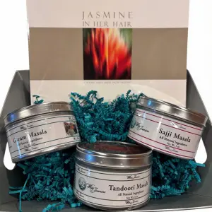 Cookbook & Spice Gift Set | Jasmine in Her Hair & Gourmet Spices
