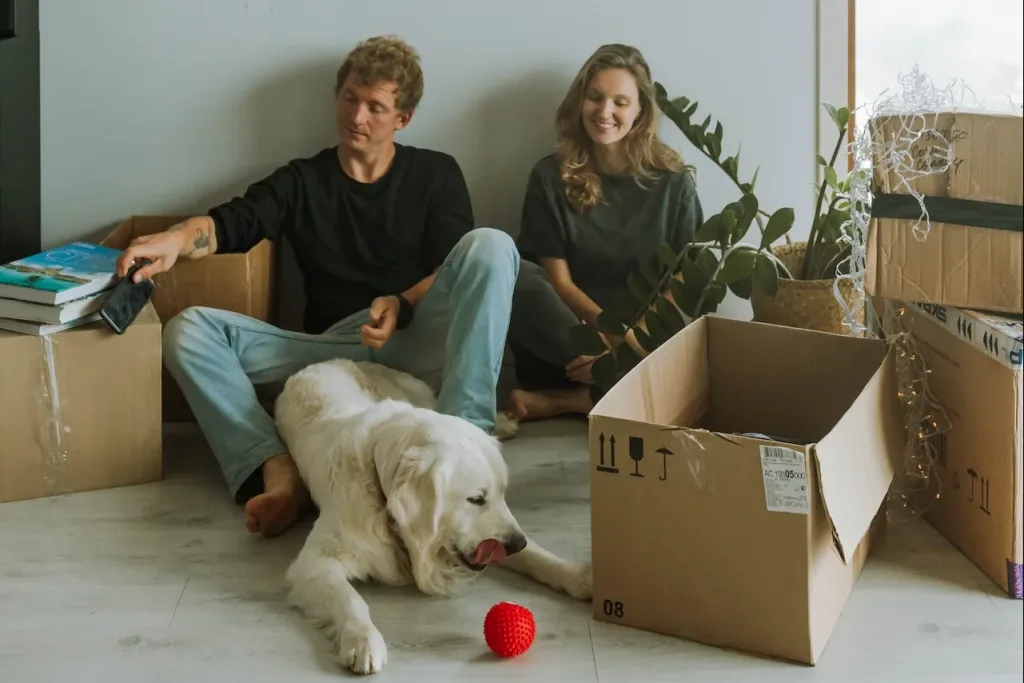 moving with a pet