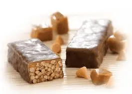 Peanut Butter and Smooth Caramel Crisp