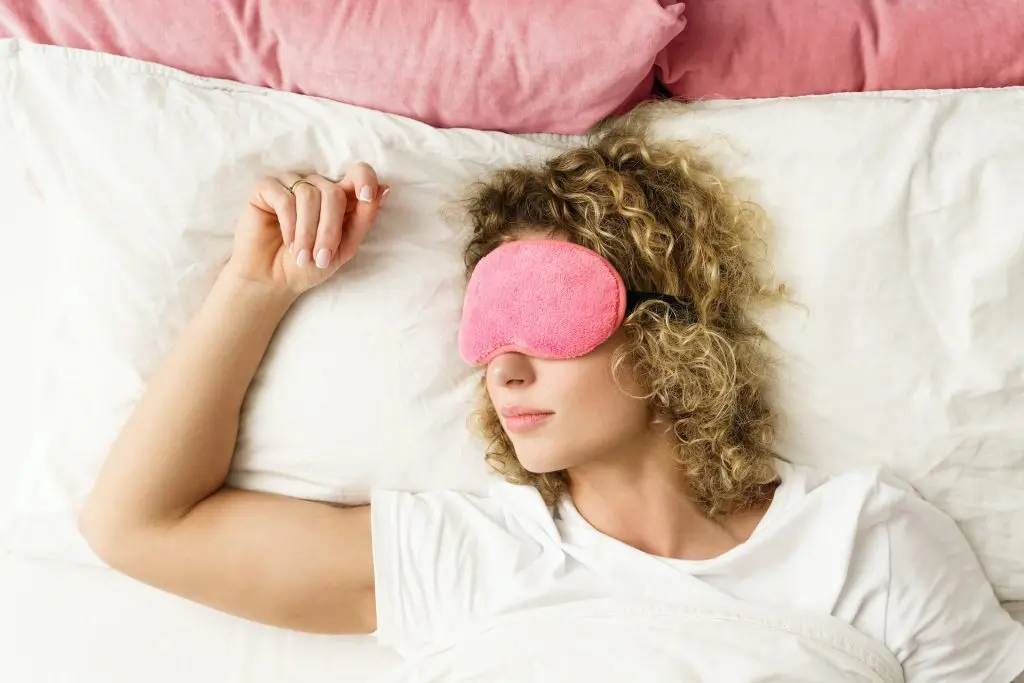 woman sleeping, Weight Loss Journey