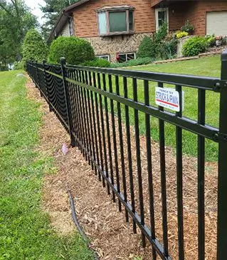 Black Iron Fence