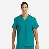 Men's chest pocket v-neck top | 5801 - image 14