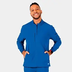 Groups 26 Men's zip jacket | epic scrubs 4861