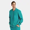 Men's front zip warm-up jacket | 5861 - image 10