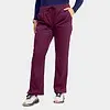 Edge by irg 2803 womensmockwrapknitsidetop 6802 womenssemi taperedpant wine win 07 irg scrubs