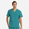 Men's 3-pocket v-neck top | 5802 - image 16