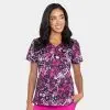 Modern Lane Scrubs Main St. Print Top | ML1004