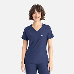 Luna - Tuckable Y-Neck Top | 2502