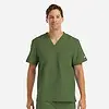 Men's chest pocket v-neck top | 5801 - image 9