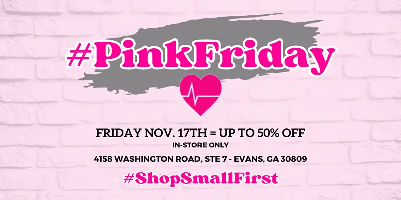 Pink Friday - Embrace The Heart Of The Holidays: How Shopping Small Makes A Big Impact! 1 Pinkfriday blog