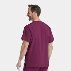 Alternative view of Men's V-Neck Top | Epic Scrubs 4851